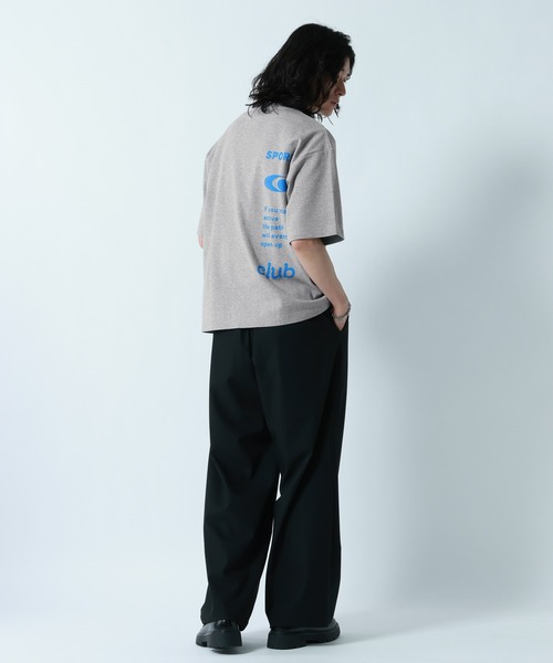 RAGEBLUE(レイジブルー)の「Cutting Design Logo Print T-Shirt/キリカエロゴプリントTシャツ(Tシャツ/カットソー・メンズ・ブラック/グレー/ホワイト・LARGE/MEDIUM)」の19枚目の写真