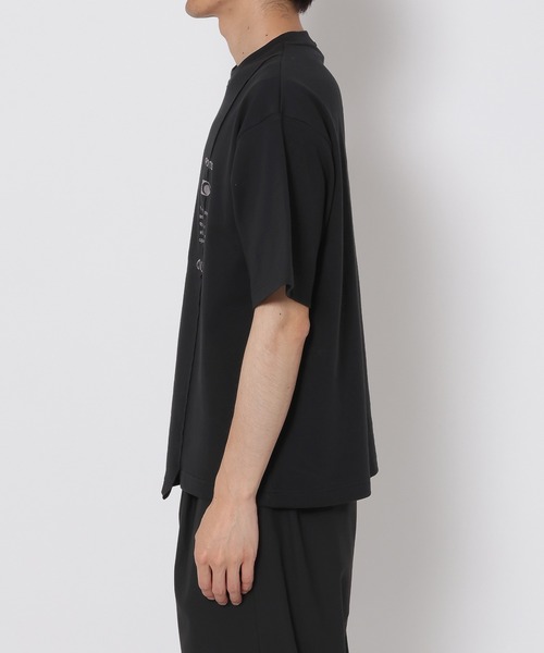 RAGEBLUE(レイジブルー)の「Cutting Design Logo Print T-Shirt/キリカエロゴプリントTシャツ(Tシャツ/カットソー・メンズ・ブラック/グレー/ホワイト・LARGE/MEDIUM)」の5枚目の写真