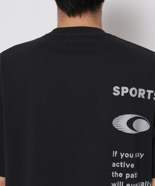 RAGEBLUE(レイジブルー)の「Cutting Design Logo Print T-Shirt/キリカエロゴプリントTシャツ(Tシャツ/カットソー・メンズ・ブラック/グレー/ホワイト・LARGE/MEDIUM)」の7枚目の写真