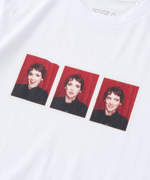 IDEA BOOKS(アイディアブックス)の「IDEA BOOKS / アイディアブックス WINONA PHOTOBOOTH T-SHIRT(Tシャツ/カットソー・メンズ・ホワイト・MEDIUM/SMALL/X-SMALL/LARGE)」の2枚目の写真