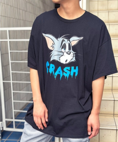 MILKBOY（ミルクボーイ）の「TOM&JERRY CRASH Tシャツ（Tシャツ/カットソー・メンズ・A/B・M/L/XL）」の2枚目の写真