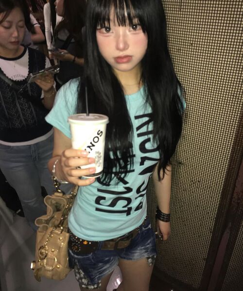 GRAVER（グレーバー）の「[ウーマン]TYPA BABY ベイビーT_MINT（Tシャツ/カットソー・レディース・ミント・ONE SIZE）」の11枚目の写真