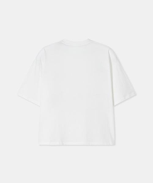 THEENDQUESTION(ジエンドクエスチョン)の「Symbol embroidery t-shirt / WHITE(Tシャツ/カットソー・レディース・その他・FREE)」の2枚目の写真