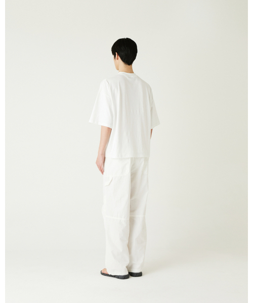 THEENDQUESTION(ジエンドクエスチョン)の「Symbol embroidery t-shirt / WHITE(Tシャツ/カットソー・レディース・その他・FREE)」の5枚目の写真