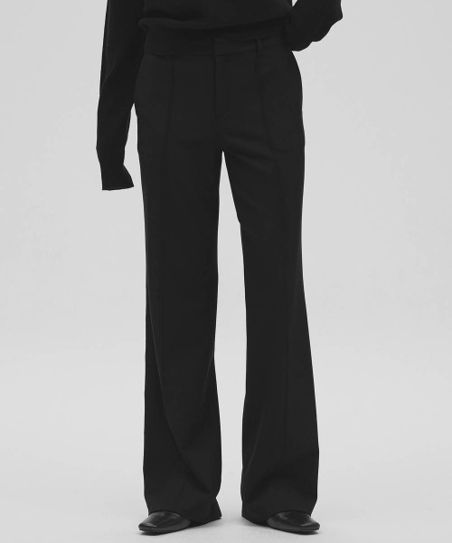 TODAYFUL Pintuck Straight Trousers ピンタックストレートトラウザー
