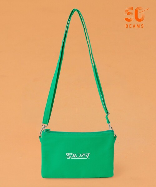 BEAMS JAPAN(ビームス ジャパン)の「【別注】写ルンです 2Way バッグ(ショルダーバッグ・レディース・ブラック/グリーン・ONE SIZE)」の1枚目の写真