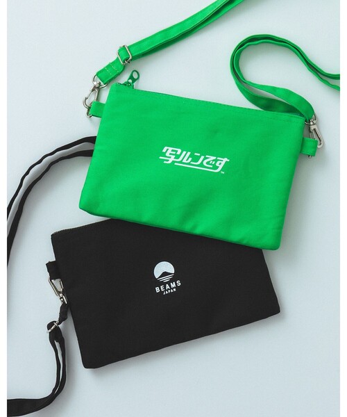 BEAMS JAPAN(ビームス ジャパン)の「【別注】写ルンです 2Way バッグ(ショルダーバッグ・レディース・ブラック/グリーン・ONE SIZE)」の12枚目の写真