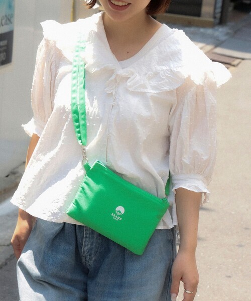 BEAMS JAPAN(ビームス ジャパン)の「【別注】写ルンです 2Way バッグ(ショルダーバッグ・レディース・ブラック/グリーン・ONE SIZE)」の20枚目の写真