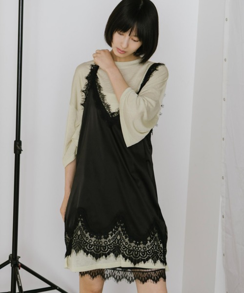 duei(デュイ)の「オーバーサイズビッグシルエットTシャツ(Tシャツ/カットソー・レディース・ライトグリーン/ネイビー/パープル・FREE)」の16枚目の写真