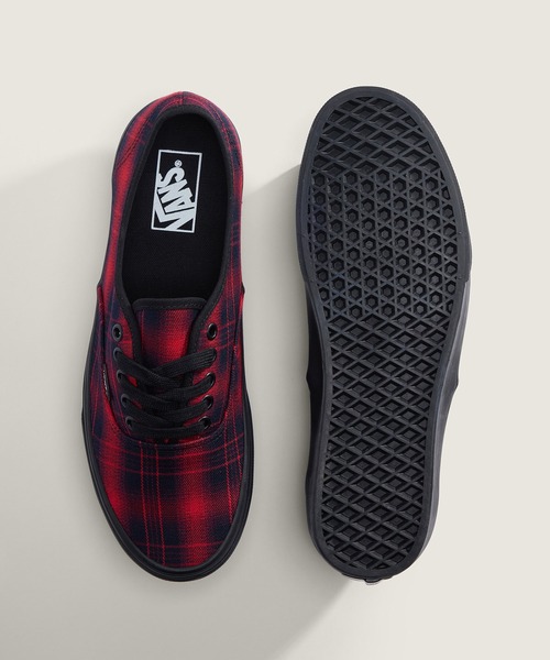 VANS(バンズ)の「オーセンティック / Authentic Thrift Store RED/BLU VN000D7YRDB1(スニーカー・メンズ・レッド・6.5/7/6/5.5/5/4.5/4)」の3枚目の写真