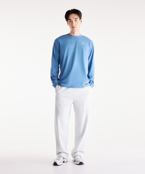 NEW BALANCE(ニューバランス)の「大谷翔平オールウェイズオンロゴ長袖Tシャツ(Tシャツ/カットソー・メンズ・ブラック/グレイッシュブルー/ホワイト・XXX-LARGE/XX-LARGE/X-LARGE/LARGE/MEDIUM/SMALL)」の5枚目の写真
