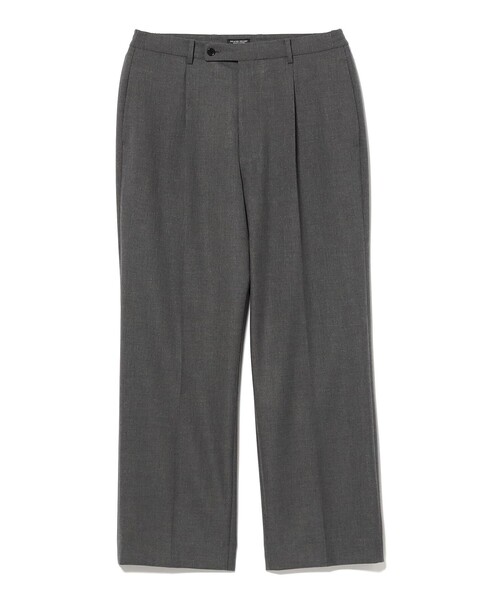 BEAMS HEART(ビームスハート)の「セミワイド イージー 1プリーツ スラックス(スラックス・メンズ・グレー・MEDIUM/SMALL/X-LARGE/LARGE)」の6枚目の写真