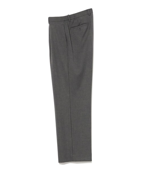 BEAMS HEART(ビームスハート)の「セミワイド イージー 1プリーツ スラックス(スラックス・メンズ・グレー・MEDIUM/SMALL/X-LARGE/LARGE)」の10枚目の写真