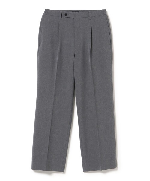 BEAMS HEART(ビームスハート)の「セミワイド イージー 1プリーツ スラックス(スラックス・メンズ・グレー・MEDIUM/SMALL/X-LARGE/LARGE)」の12枚目の写真