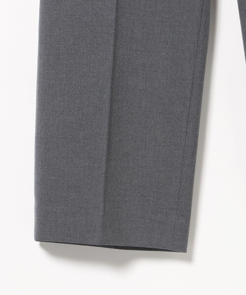 BEAMS HEART(ビームスハート)の「セミワイド イージー 1プリーツ スラックス(スラックス・メンズ・グレー・MEDIUM/SMALL/X-LARGE/LARGE)」の15枚目の写真
