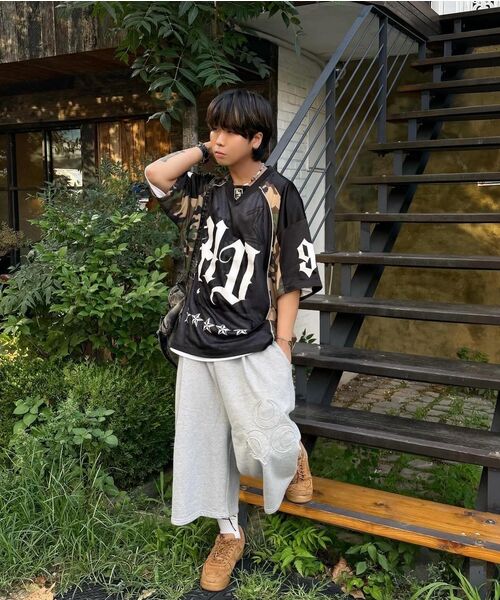 DAUSPICE（ディーオスピス）の「(DUC) Symbol Bermuda Sweat Shorts Grey（その他パンツ・メンズ・ライトグレー・LARGE/MEDIUM/SMALL）」の15枚目の写真