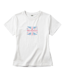 ブリティッシュスリムフィット半袖Tシャツアイボリー