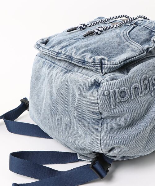 Desigual（デシグアル）の「【2026秋冬新作】デニム ビッグバックパック（バックパック/リュック・レディース・ブルー・FREE）」の7枚目の写真