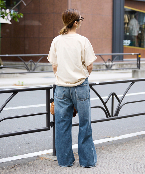 FRAMeWORK（フレームワーク）の「DENIM DELIGHT DAYS セルビッチデニムベルボトムジーンズ（デニムパンツ・レディース・ブルー系その他・26/30/28）」の10枚目の写真