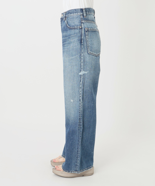 FRAMeWORK(フレームワーク)の「DENIM DELIGHT DAYS セルビッチデニムベルボトムジーンズ(デニムパンツ・レディース・ブルー系その他・26/30/28)」の12枚目の写真