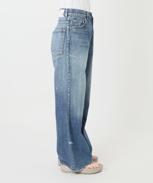 FRAMeWORK(フレームワーク)の「DENIM DELIGHT DAYS セルビッチデニムベルボトムジーンズ(デニムパンツ・レディース・ブルー系その他・26/30/28)」の14枚目の写真