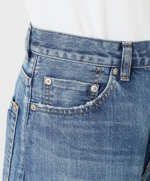 FRAMeWORK(フレームワーク)の「DENIM DELIGHT DAYS セルビッチデニムベルボトムジーンズ(デニムパンツ・レディース・ブルー系その他・26/30/28)」の20枚目の写真