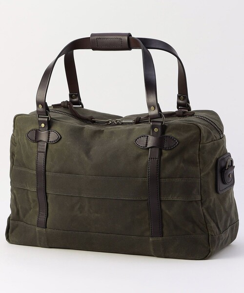 FILSON(フィルソン)の「FILSON/フィルソン 48 Hour Tin Cloth Duffle Bag/48アワー ティンクロス ダッフルバッグ(ボストンバッグ・メンズ・オリーブ・ONE SIZE)」の3枚目の写真