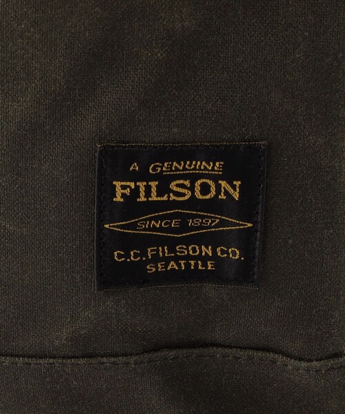 FILSON(フィルソン)の「FILSON/フィルソン 48 Hour Tin Cloth Duffle Bag/48アワー ティンクロス ダッフルバッグ(ボストンバッグ・メンズ・オリーブ・ONE SIZE)」の7枚目の写真