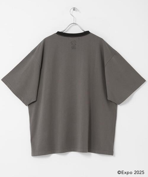 Collaboration URBAN RESEARCH(コラボレーションアーバンリサーチ)の「EXPO2025 RINGER T-SHIRTS(Tシャツ/カットソー・メンズ・チャコールグレー/オフホワイト/オートミール/ブラック系その他/グレー・SMALL/LARGE/MEDIUM)」の21枚目の写真