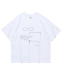 ブループリントグラス 半袖Tシャツ (ホワイト)