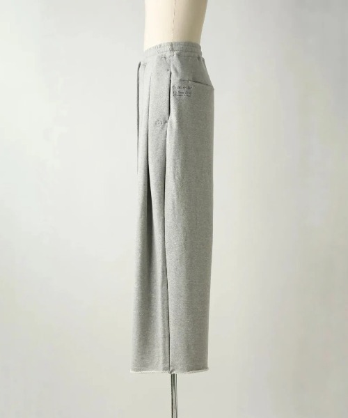 SHINYAKOZUKA(シンヤコヅカ)の「ordinary home baggy(スウェットパンツ・メンズ・ブラック/グレー・SMALL/MEDIUM)」の4枚目の写真