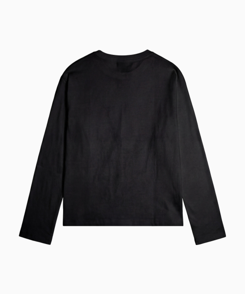 SAINTPAIN(セイントペイン)の「SPレタリングスター ヘビーウェイト クロップ ロングスリーブ ブラック(Tシャツ/カットソー・レディース・その他・MEDIUM/LARGE)」の2枚目の写真