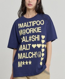 【UNISEX】Wai Kei/MaltipooレタリングTシャツ