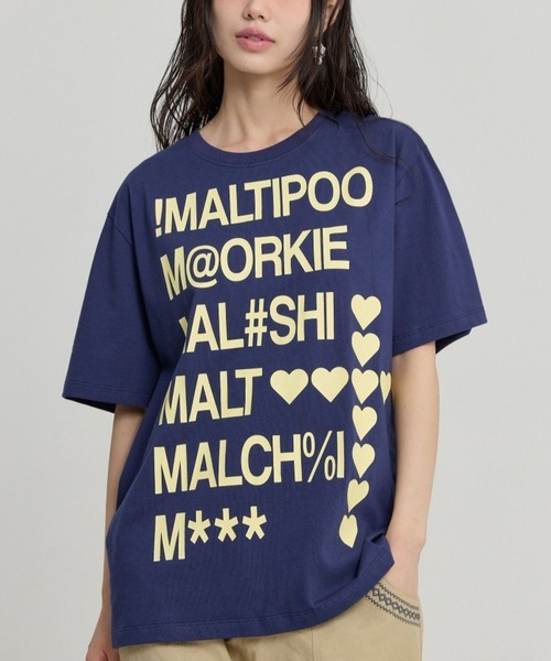 UNISEX Wai Kei/Maltipoo — футболка с принтом Maltipoo