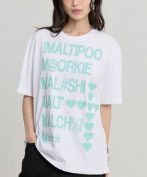 WaiKei（ワイケイ）の「【UNISEX】Wai Kei／MaltipooレタリングTシャツ（Tシャツ/カットソー）」