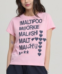 WaiKei（ワイケイ）の「【UNISEX】Wai Kei／MaltipooレタリングTシャツ（Tシャツ/カットソー）」