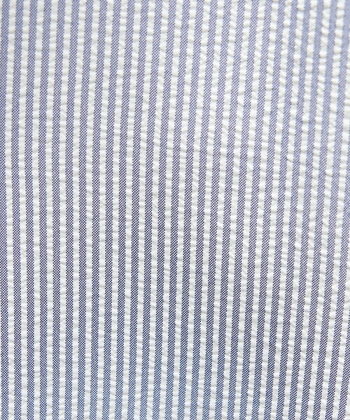 DESIGNWORKS（デザインワークス）の「【立体襟】半袖サッカーシャツ（シャツ/ブラウス・メンズ・ホワイト/ネイビー/グレー/ブルー・48/46/50/52）」の12枚目の写真