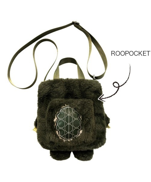 ROOTOTE(ルートート)の「ROOTOTE/ルートート EU.BR 2Way クリプテッド-D(ショルダーバッグ・レディース・ライトピンク/カーキ・FREE)」の6枚目の写真