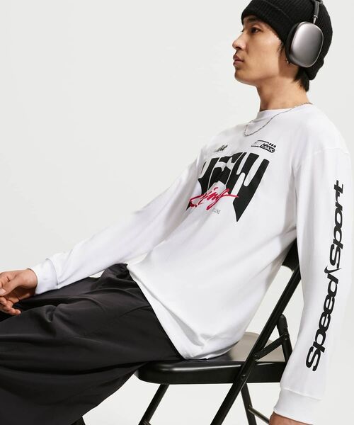 NIKE(ナイキ)の「ナイキ スポーツウェア ロングスリーブ Tシャツ / Nike Sportswear Long-Sleeve T-Shirt IM3782-100 White(Tシャツ/カットソー・メンズ・ホワイト・XL/2XL/L/S/M)」の11枚目の写真