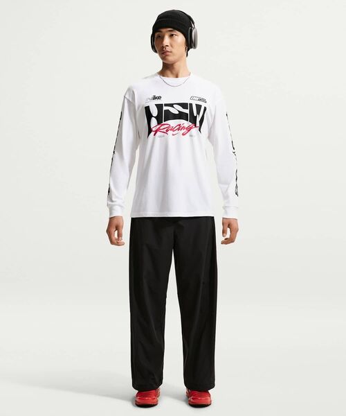 NIKE(ナイキ)の「ナイキ スポーツウェア ロングスリーブ Tシャツ / Nike Sportswear Long-Sleeve T-Shirt IM3782-100 White(Tシャツ/カットソー・メンズ・ホワイト・XL/2XL/L/S/M)」の12枚目の写真