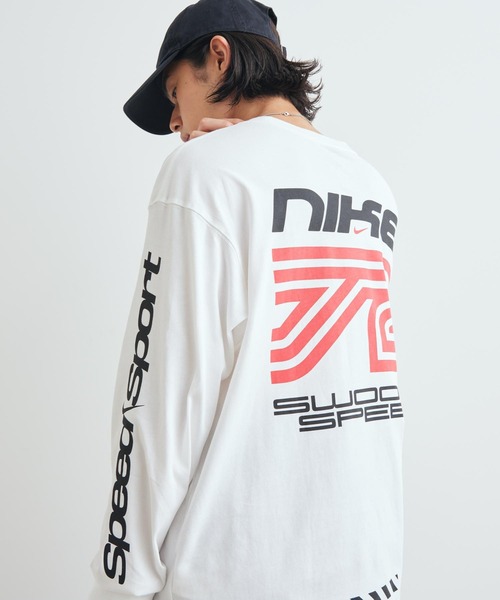 NIKE(ナイキ)の「ナイキ スポーツウェア ロングスリーブ Tシャツ / Nike Sportswear Long-Sleeve T-Shirt IM3782-100 White(Tシャツ/カットソー・メンズ・ホワイト・XL/2XL/L/S/M)」の5枚目の写真