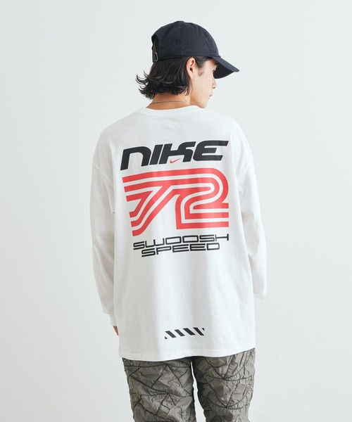 NIKE(ナイキ)の「ナイキ スポーツウェア ロングスリーブ Tシャツ / Nike Sportswear Long-Sleeve T-Shirt IM3782-100 White(Tシャツ/カットソー・メンズ・ホワイト・XL/2XL/L/S/M)」の3枚目の写真