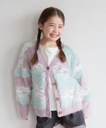 BAYFLOW | [大人気♪新色が仲間入り]ニュアンスパターンカーデ[120/140/160cm](KIDS)(カーディガン/ボレロ)