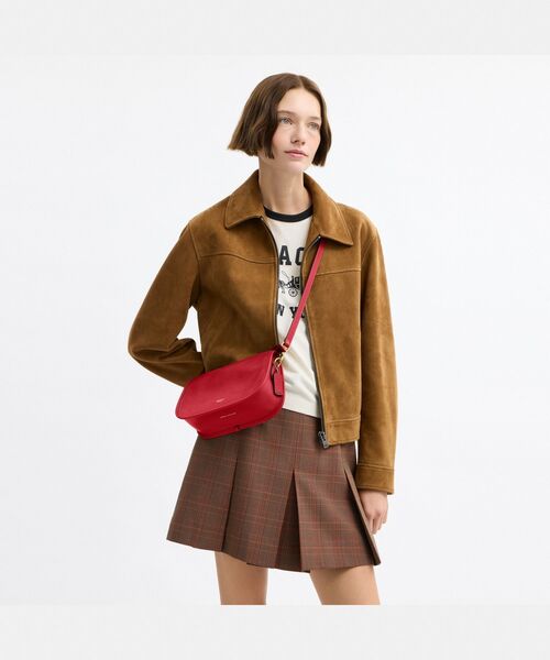 COACH(コーチ)の「ウェイバリーバッグ(ショルダーバッグ・レディース・レッド系その他・ONE)」の5枚目の写真