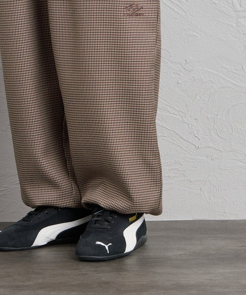 UMBRO（アンブロ）の「【WEB先行予約】[UMBRO/アンブロ] 別注 ワイドトラックパンツ（その他パンツ・レディース・ブラウン/ブラック・M/S/L/XL）」の18枚目の写真