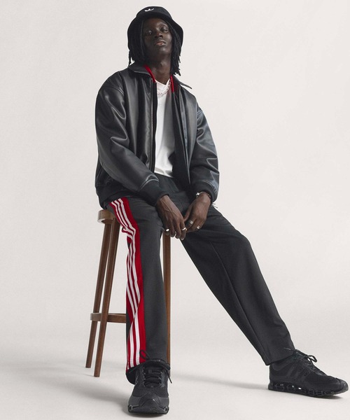 adidas（アディダス）の「ルーズ メッシュ トラックパンツ / LOOSE MESH TRACKPANTS / アディダスオリジナルス adidas Originals（スウェットパンツ・メンズ・ブラック・MEDIUM/LARGE/3XL/XX-LARGE/X-LARGE/X-SMALL/SMALL）」の3枚目の写真
