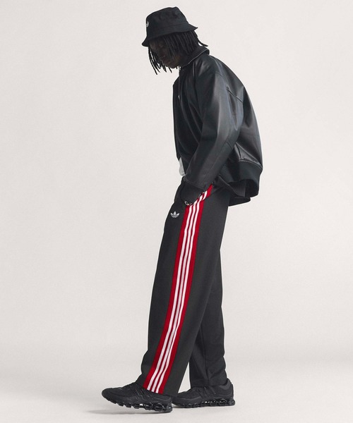 adidas（アディダス）の「ルーズ メッシュ トラックパンツ / LOOSE MESH TRACKPANTS / アディダスオリジナルス adidas Originals（スウェットパンツ・メンズ・ブラック・MEDIUM/LARGE/3XL/XX-LARGE/X-LARGE/X-SMALL/SMALL）」の8枚目の写真