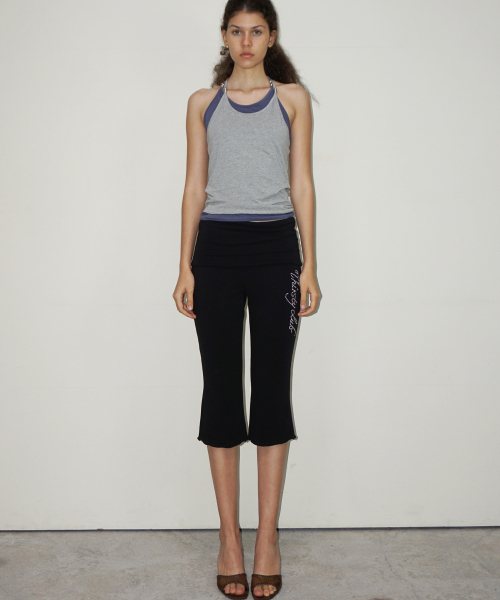 THIRSTYCLUB(サースティークラブ)の「Basic beads halter sleeveless - Grey(Tシャツ/カットソー・レディース・その他・FREE)」の2枚目の写真