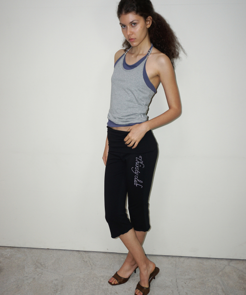 THIRSTYCLUB(サースティークラブ)の「Basic beads halter sleeveless - Grey(Tシャツ/カットソー・レディース・その他・FREE)」の3枚目の写真