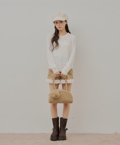 Chico(チコ)の「ベルト付厚底ショートブーツ(ブーツ・レディース・ブラック/ブラウン・MEDIUM/SMALL/LARGE)」の12枚目の写真